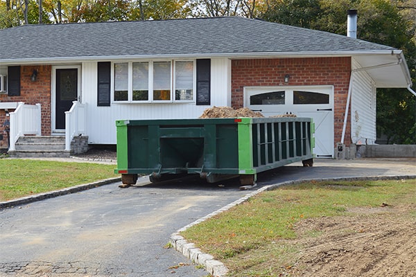 there are weight limits for residential dumpsters, so it's important to discuss the specifics with our rental team